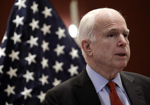 McCain: 'Deeply Disturbing' That Trump Gave Classified Info to Russia