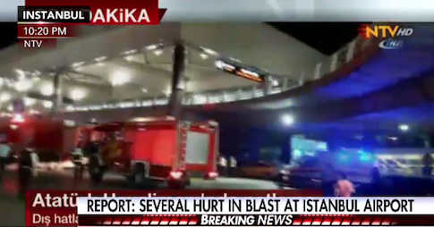 Many Dead in Explosions at Istanbul Airport in Turkey