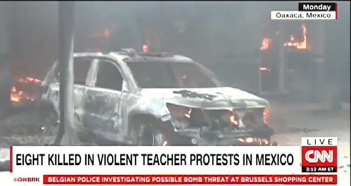 Network Evening Newscasts Ignore Bloodshed in Mexico
