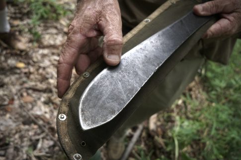 Man Uses Machete to Fight Off Drug-Fueled Ex-Con Home Invader