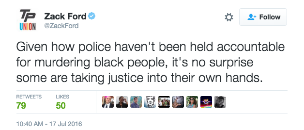 ThinkProgress Editor: Cop Killers 'Taking Justice Into Their Own Hands'