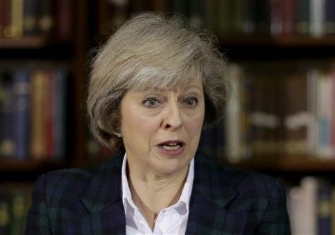 David Cameron to Resign Wednesday, Clearing Theresa May’s Path to U.K. Premiership