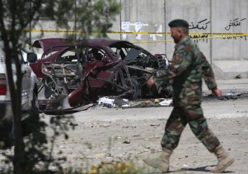 At Least Two People Injured in Bombing Near U.S. Embassy in Kabul
