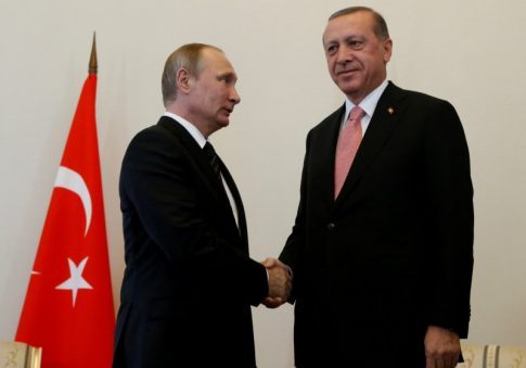 Turkey Chides U.S., Europe as Erdogan Meets Russia’s Putin