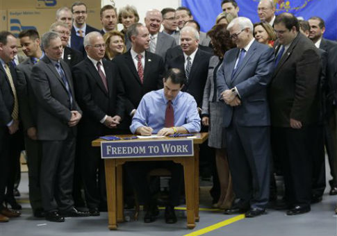 Workers File Brief to Defend WI Right to Work