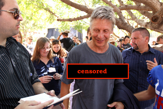 In Which Gary Johnson Disqualifies Himself for the Presidency