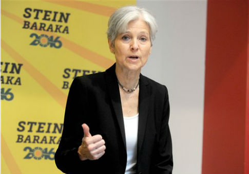 Green Party’s Jill Stein to Be Charged After Vandalism at Protest Site