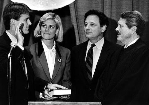 Evan Bayh Remains Silent on Stories of His Father's Sexual Assault, Speaks Out Against Trump