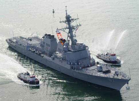 U.S. Navy Destroyer Again Targeted By Missiles From Yemen