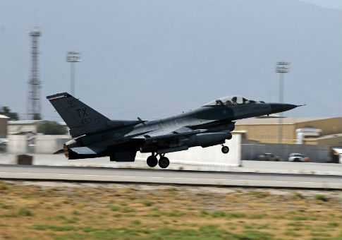 U.S. Air Strikes Spike as Afghans Struggle Against Taliban, ISIS