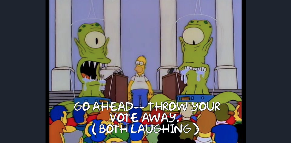 On the Metaphysics of Throwing Your Vote Away