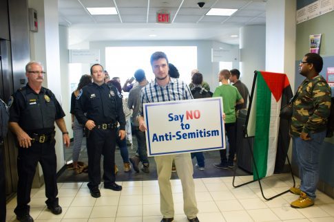 Anti-Israel Hate Group Met With Protests