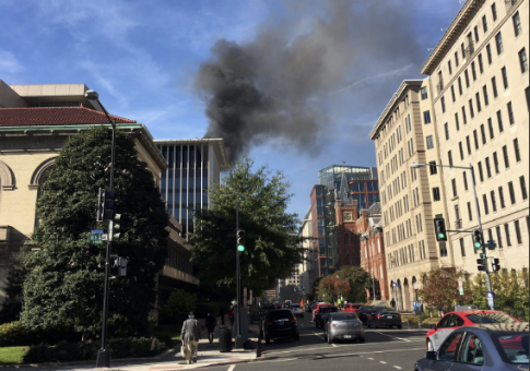 D.C. Building Catches Fire as Voters Head to Polls in Nation's Capital