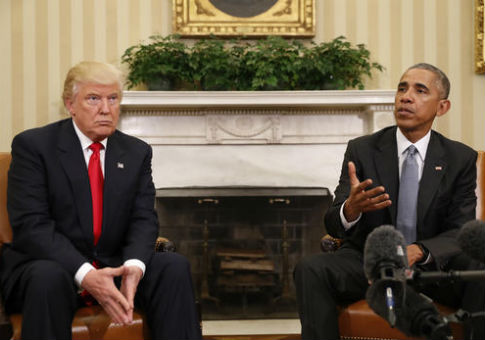 Obama Dings Trump Over Twitter Usage