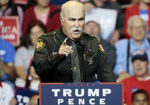 Republican Ohio Sheriff, Elector Sets Anti-Trump Letters on Fire