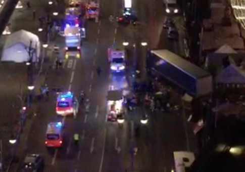 Truck Drives Through Christmas Market in Berlin, Nine Dead