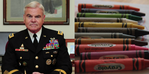 Four-Star General Responds toColoring Book-Gate