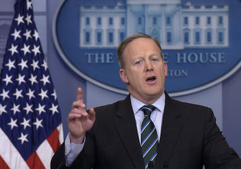 Report: Trump Considering Dropping Sean Spicer