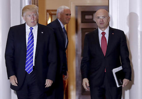 Free Market Coalition Endorses Puzder for Labor Secretary