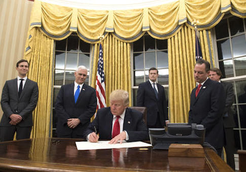 President Trump Signs Executive Order to Relieve Economic Burden of Obamacare