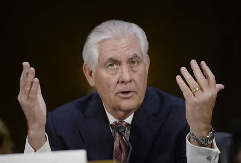 Senate Panel Votes to Approve Trump's Nominee for Secretary of State