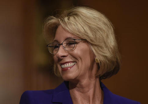 DeVos Moves to Head of the Class