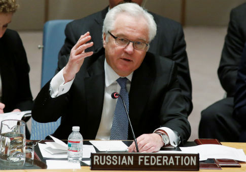 Russia's U.N. Envoy Churkin Dies Suddenly in New York