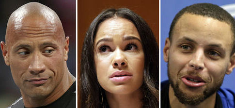 Dwayne Johnson, Misty Copeland Join Stephen Curry in Opposing Under Armour CEO's Pro-Trump Statement