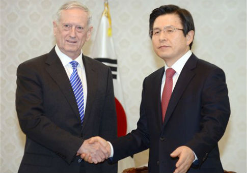 Defense Secretary Mattis Reassures South Korea in First Overseas Trip