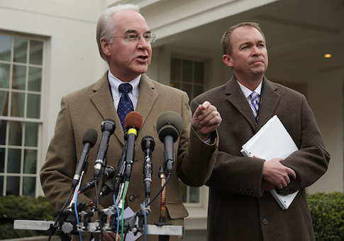 HHS Secretary Disagrees With CBO Report Saying Americans Will Lose Coverage