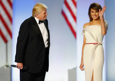 Melania Trump Donates Inaugural Gown to Smithsonian