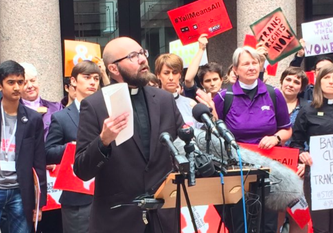Transgender Pastor Delivers a Sermon: 'God Is Transgender'