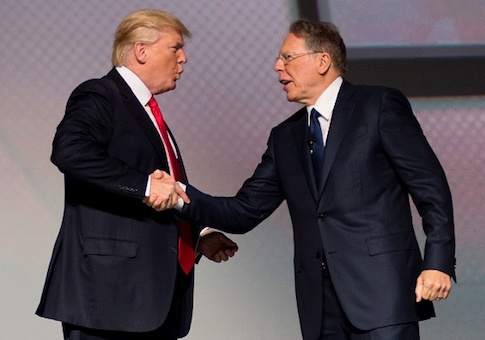 President Trump Highlights Pro-Gun Accomplishments in Speech to Raucous NRA Crowd