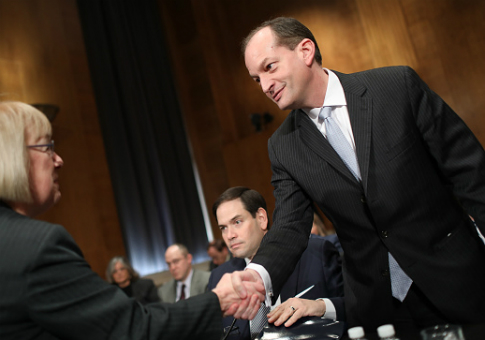 Acosta Is New Secretary of Labor