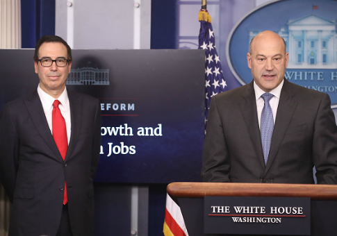 Carper: Gary Cohn Faked a Bad Connection to Get Trump Off the Phone During Tax Reform Meeting