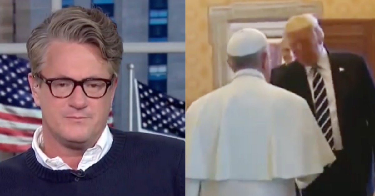Hot Mic Catches Joe Scarborough Making a Judgment About Trump's Religion