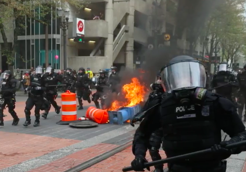 May Day Protests Turn Violent in the Pacific Northwest