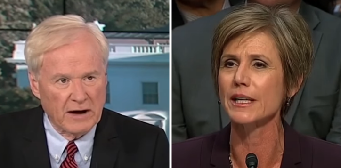 Chris Matthews Makes Very Awkward Comments About 'Attractive' Sally Yates