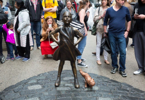 'Fearless Girl' Statue Gets an 'Upgrade' That Has Liberals Crying 'A–hole Move'