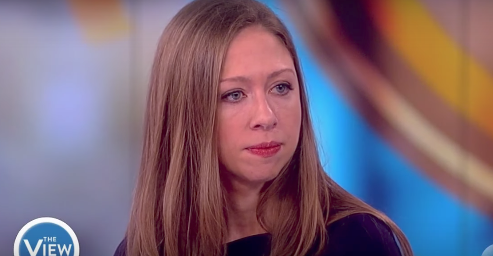 The Look on Chelsea Clinton's Face When She Gets a 'Tough' Question on 'The View'