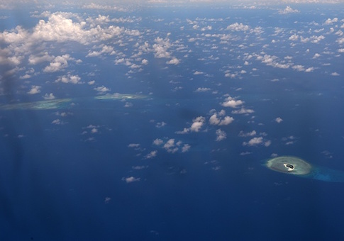 Navy Warship Exercises Close to Chinese-Claimed Reef in S. China Sea