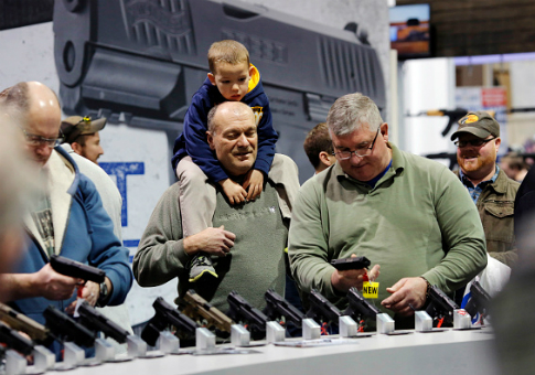 Gun Sales Remain Near Record Levels in April