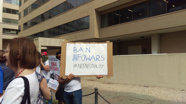 Democrats Join Alt-Left Protesters Who Want to Ban Conservative Websites