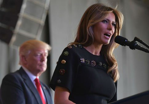 Melania Trump Invites Police Officer Who Adopted Addict's Baby to State of the Union