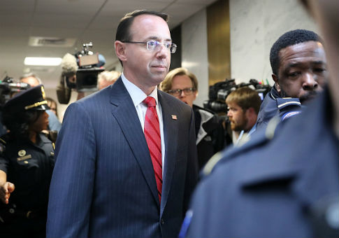 Rosenstein: Firing Comey Was 'Appropriate'