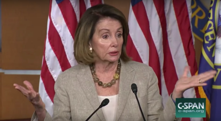 Reporter Asks how Trump's Trip Is Going. Pelosi's Response Is a Total Mess...
