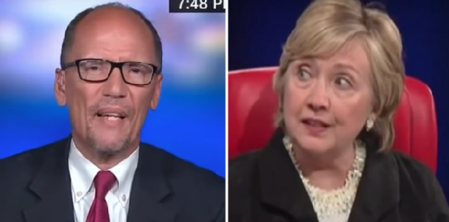 Perez Dodges Question About Hillary Clinton's DNC Criticism