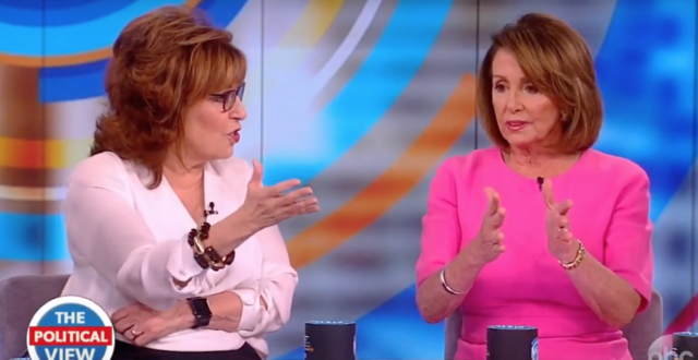 Joy Behar's Annoyed Response to Pelosi Shows How Far Off the Rails The View Has Gone