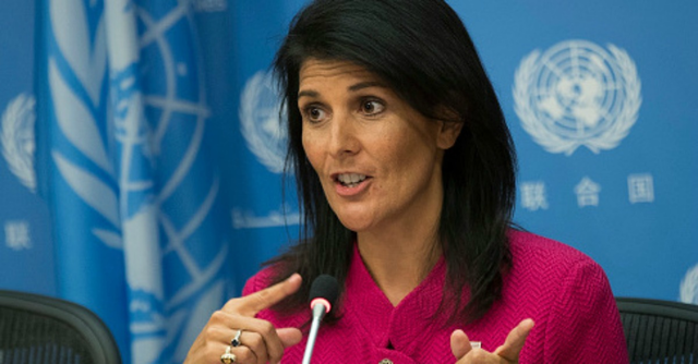 Nikki Haley Sends a Strongly Worded Message to the 'Bullies' at the UN