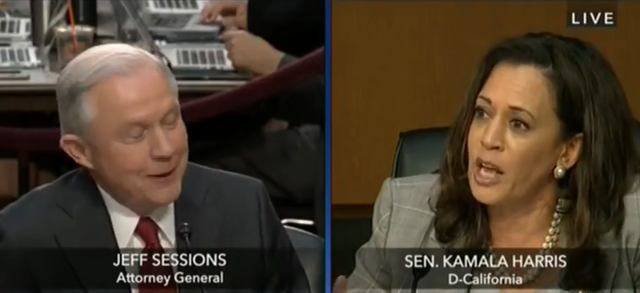 Sessions Stuns Audience of Senators with Slick Response to Dem Sen. Harris' Barrage of Questions
